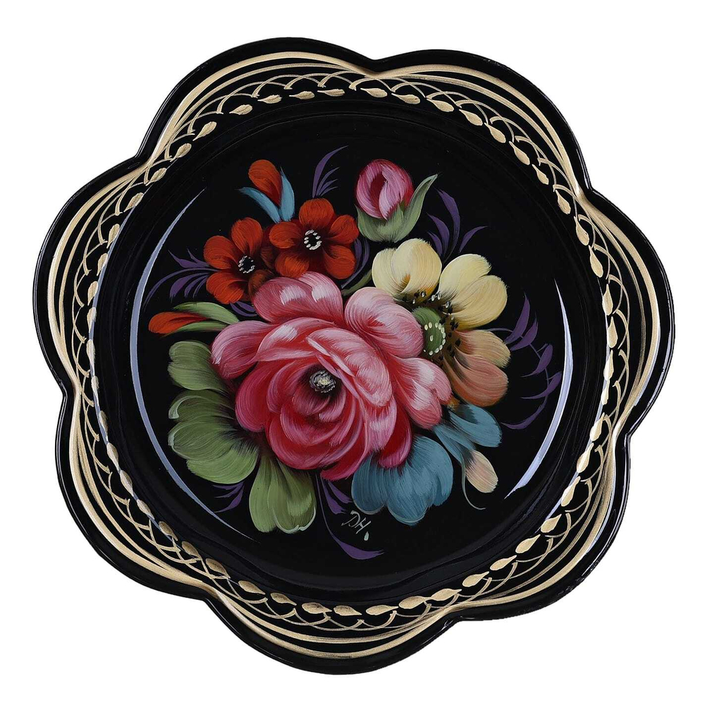 Zhostovo metal tray A1D021124288
