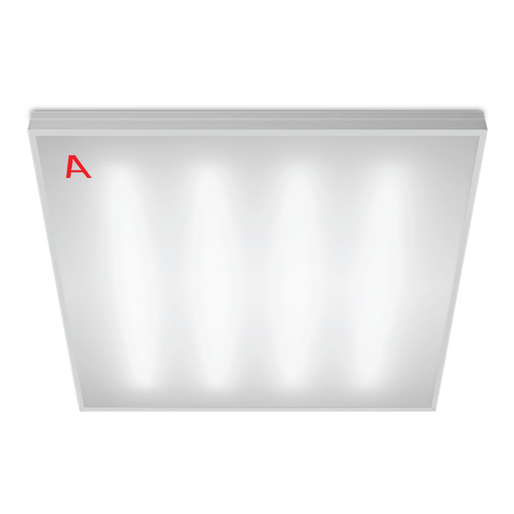 Светильник ОФИС ДВО01-051 с БАП EM3 36Вт 3000К IP40 Матовый 3900лм 595х595х40мм WOLTA PRO