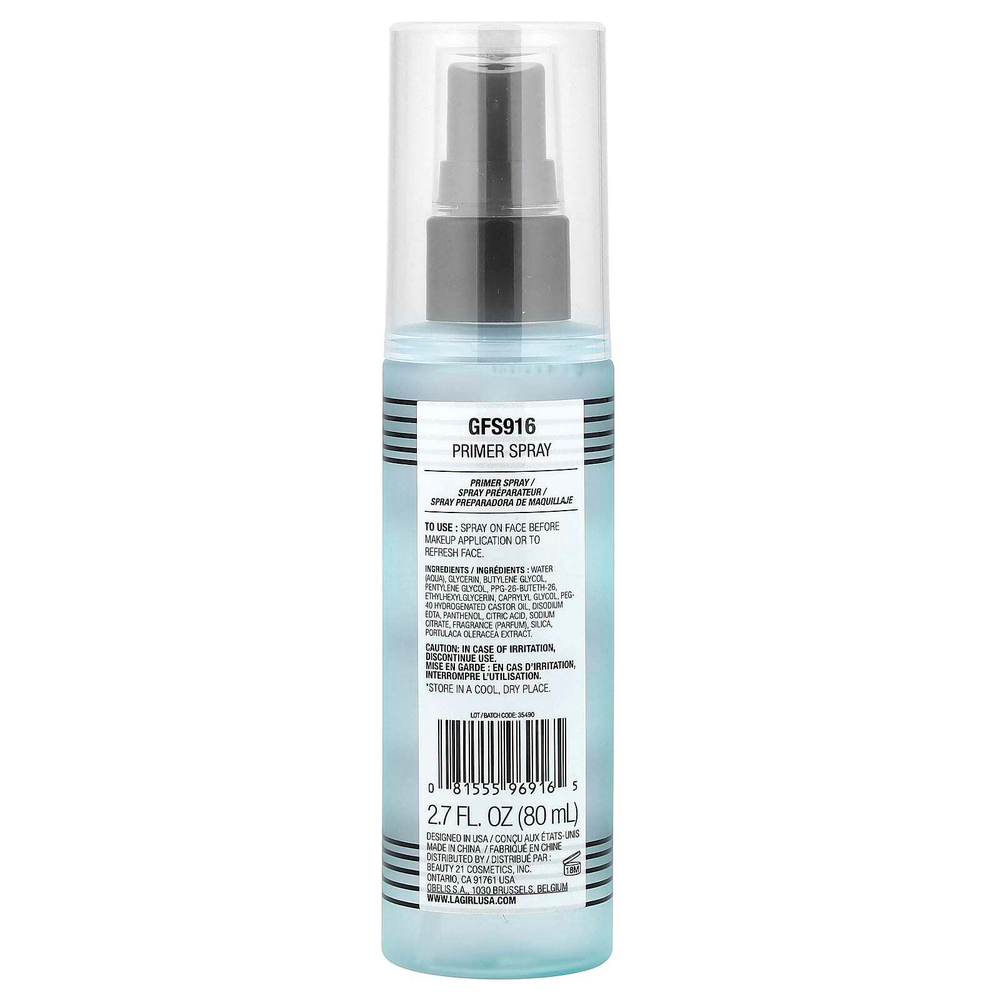 L.A. Girl, праймер-спрей, GFS916, 80 мл (2,7 жидк. унции)