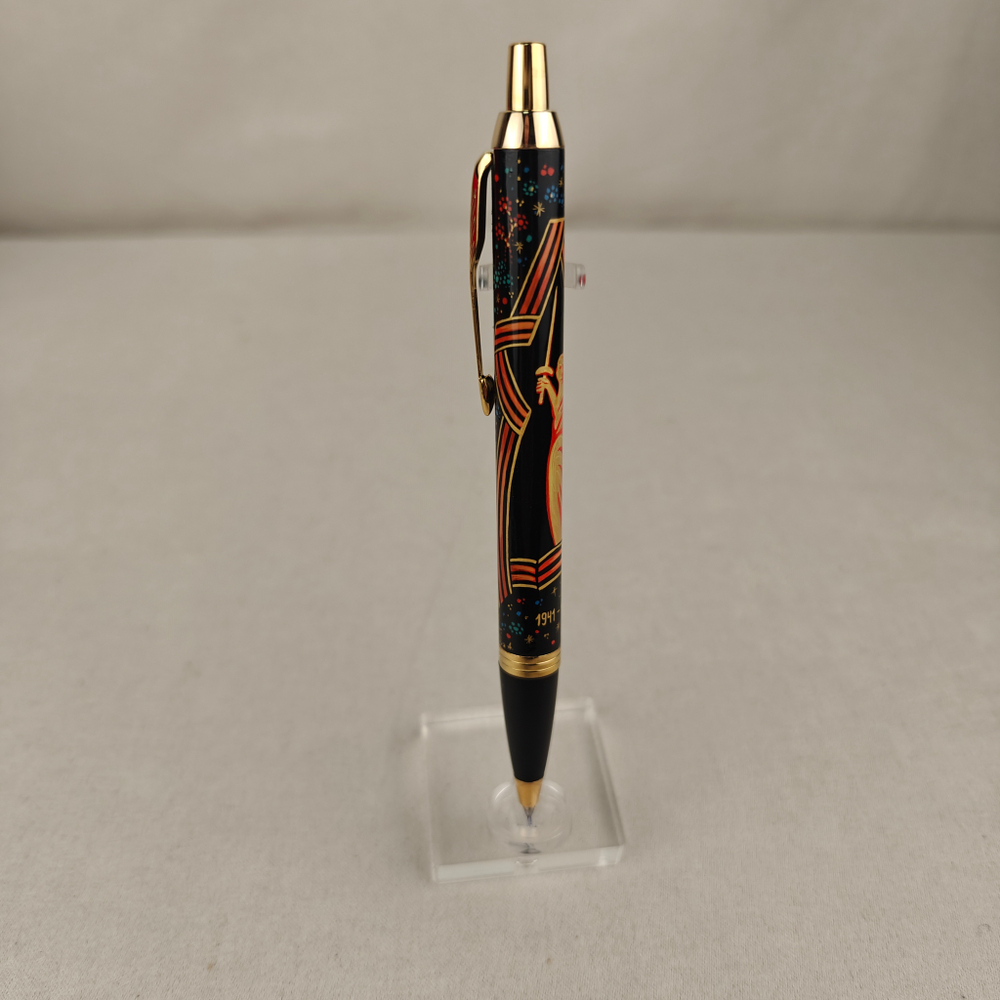 Коллекционная лимитированная ручка шариковая "Победа!" с ручной росписью