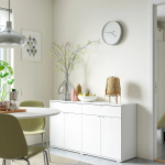 Шкаф - VIHALS  IKEA/ ВИХАЛС ИКЕА, 140x37x75 см, белый