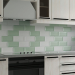 Плитка настенная Vernissage White matt 200x95х7 мм