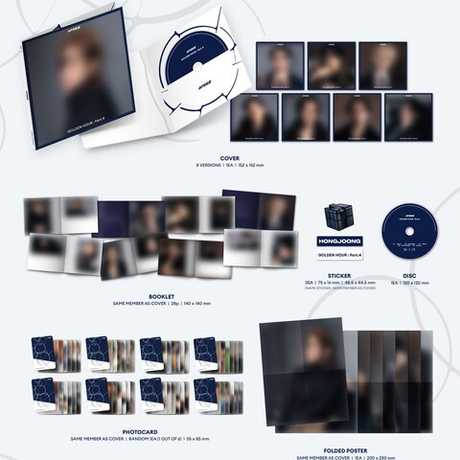 Альбом ATEEZ - GOLDEN HOUR : Part.4 [DIGIPACK VER.]