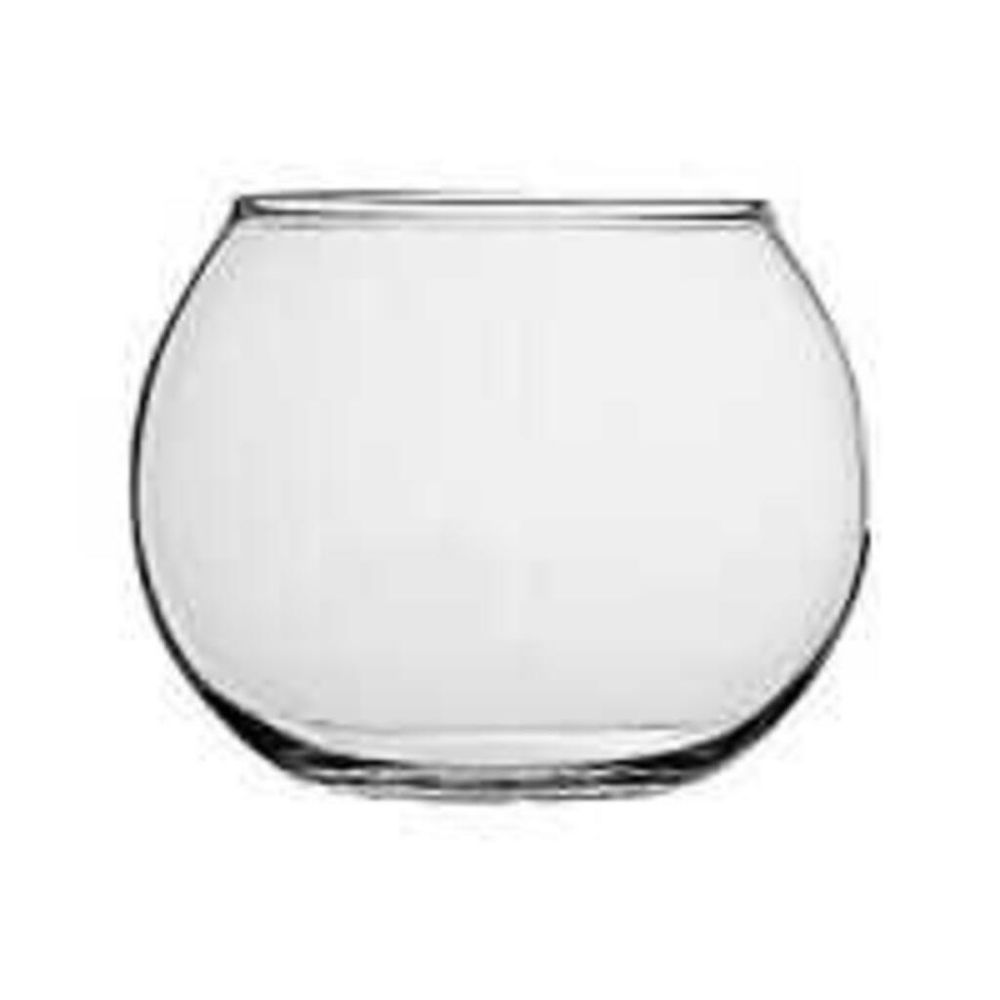 Ваза шар для цветов h8 см d 10/7 см 0,42 л "Флора" Pasabahce