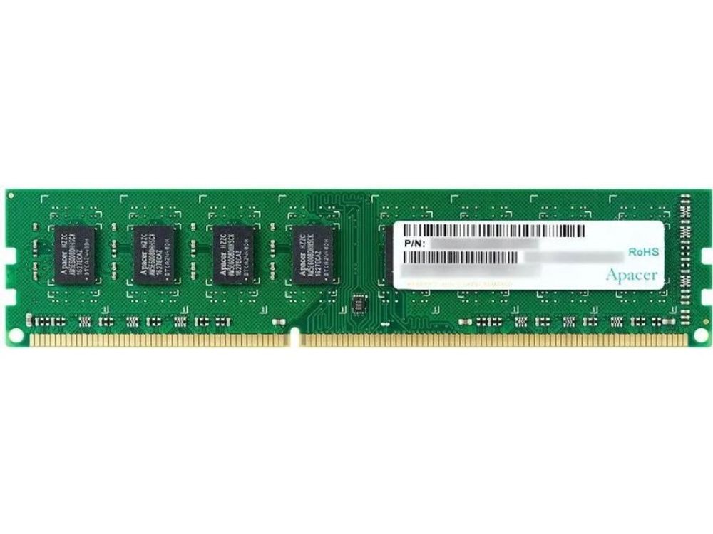 Оперативная память Apacer DL.08G2K.KAM, DDR3 1х 8ГБ 1600 МГц, DIMM, RTL