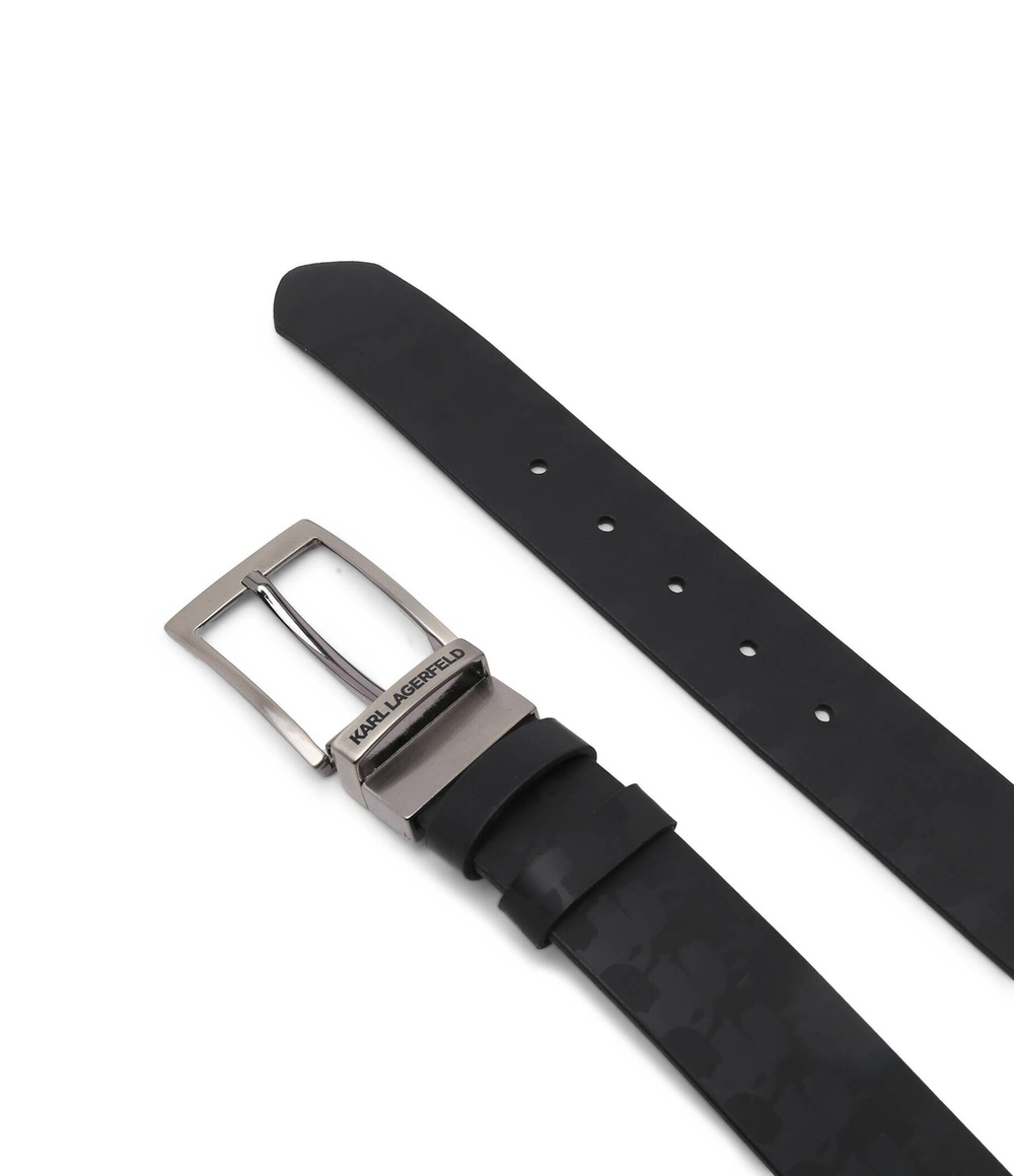 Кожаный ремень Karl Lagerfeld - черный(805302 542114)