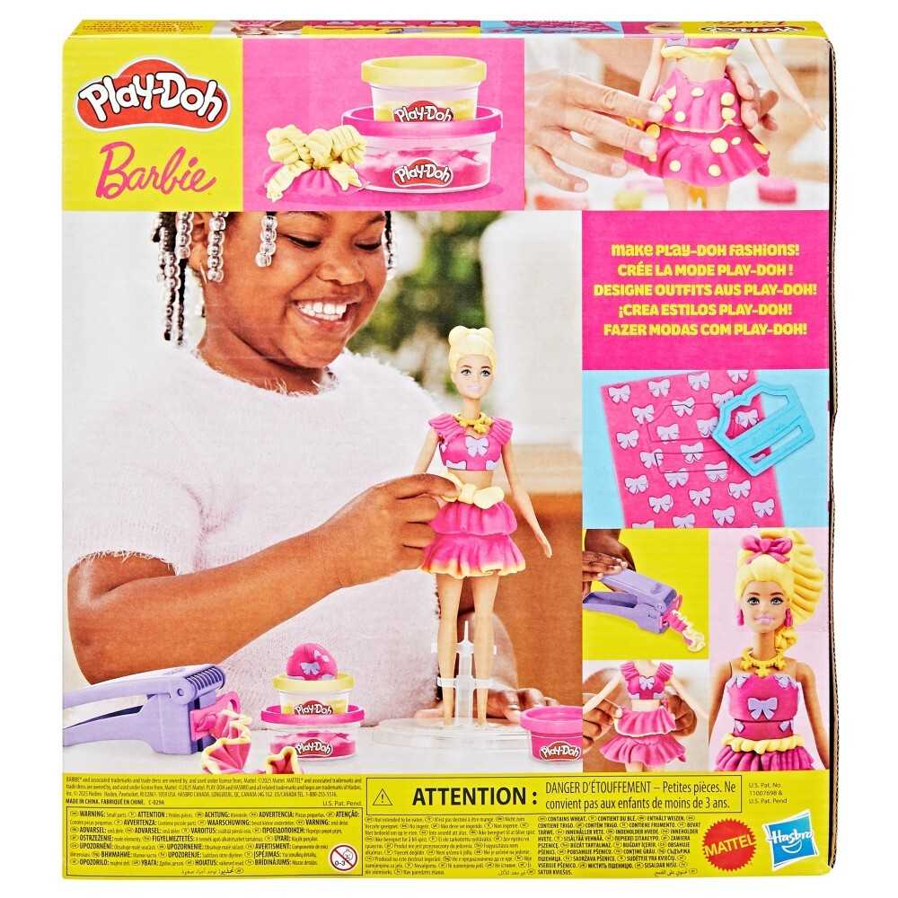 Play-Doh - BARBIE FASHIONIST BARBIE COCOLINES + кукла G1361