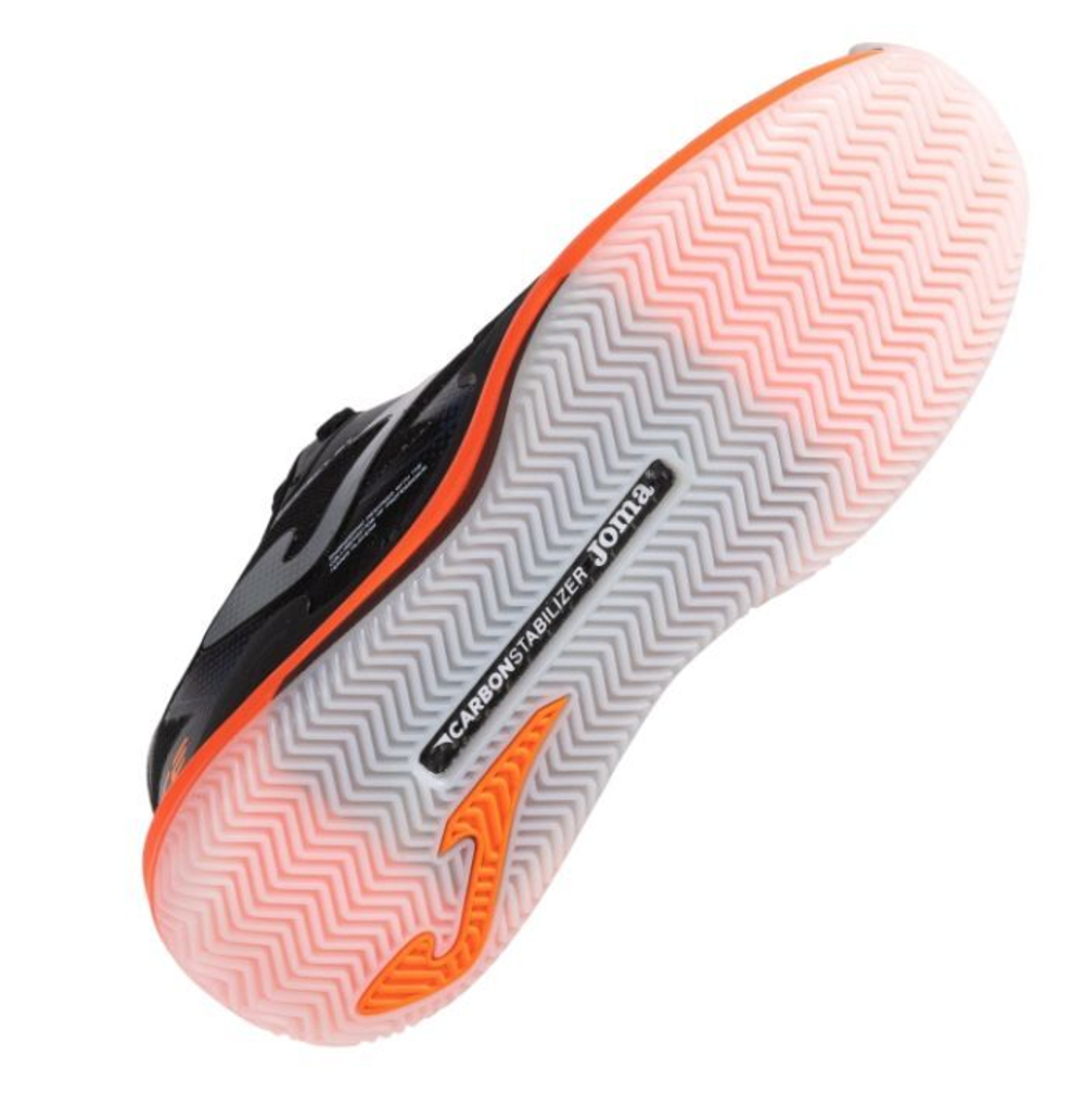 Мужские кроссовки теннисные Joma Ace Men 2501 Clay - черный