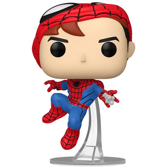 Фигурка Funko POP! Bobble Marvel FNSM Friendly Neighborhood Spider-Man (Exc) (1530) 87224 / Фигурка Фанко ПОП! по мотивам вселенной "Марвел", Человек-паук
