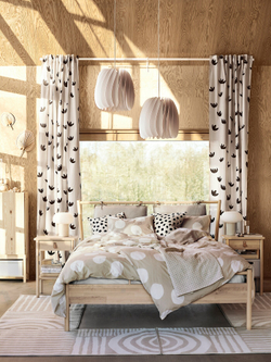 IKEA SKYMNINGEN  (ИКЕА СКЙМНИНГЕН)  -  Подвесной светильник, белый, 42 см
