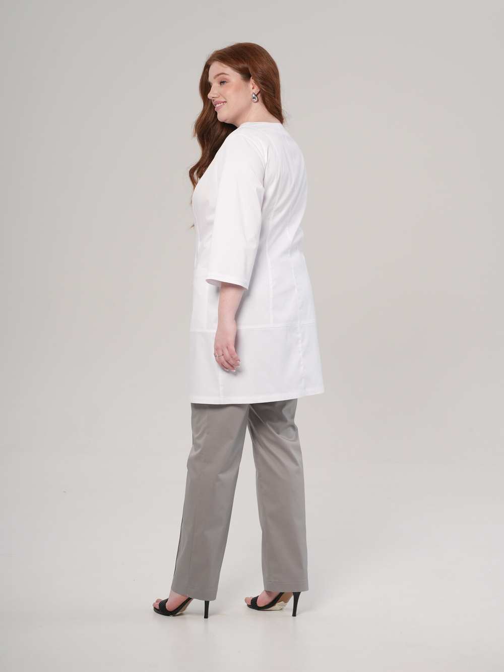 Блуза медицинская женская Бл-346/2ак 3/4 статус NEO
