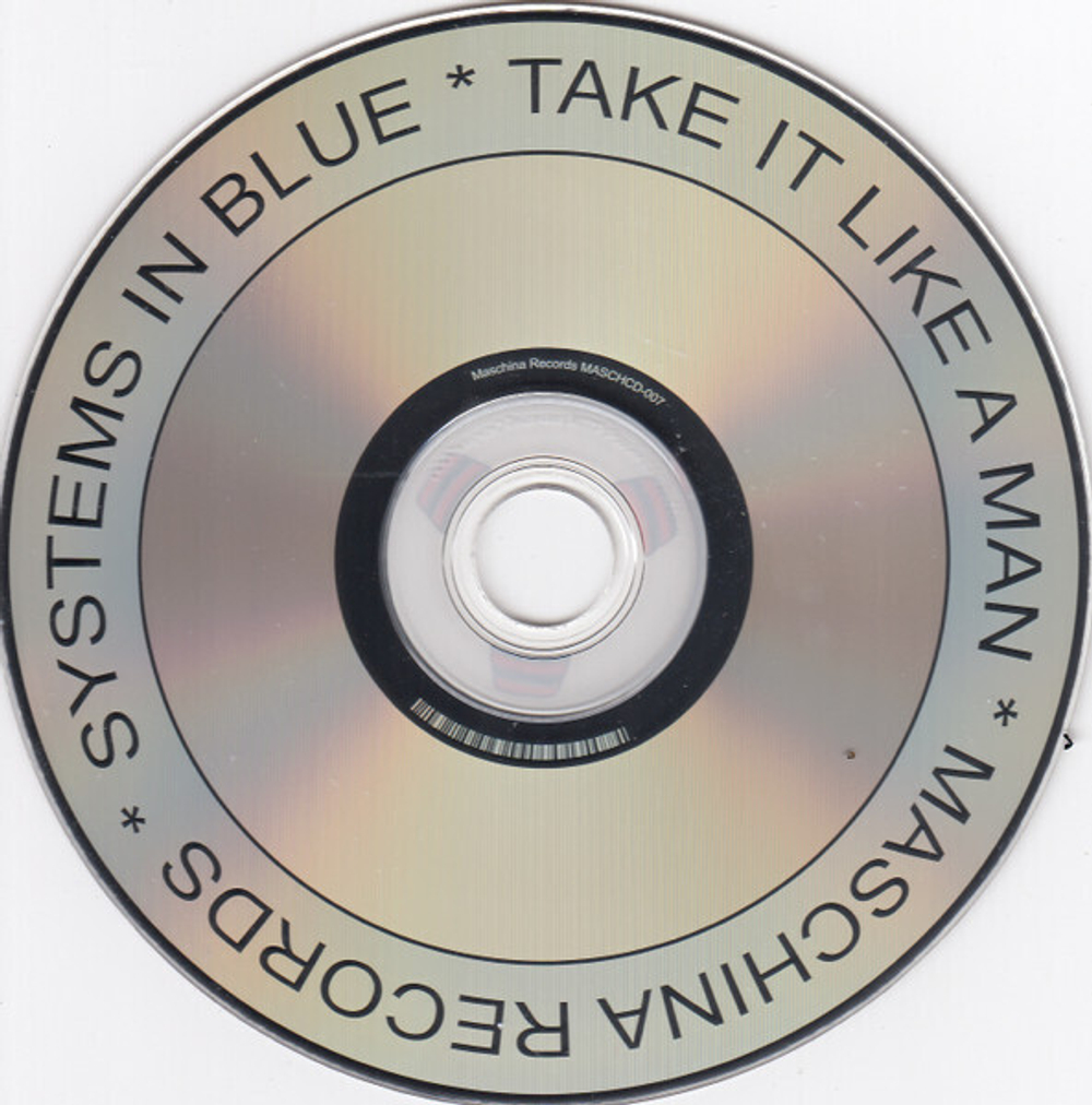 CD: Systems In Blue — «Take It Like a Man» (2017) [Limited Maxi-CD Edition]