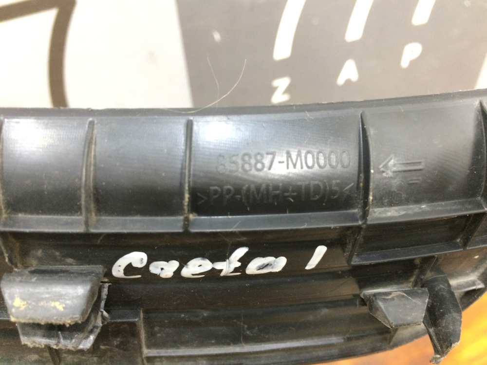 Накладка порога задняя правая Hyundai Creta 1 (GS) 16-21 Б/У Оригинал 85887M0000