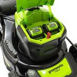 Аккумуляторная самоходная газонокосилка Greenworks GD40LM46SPK4, 2506807UB.40v, 46см, АКБ 4 А·ч и ЗУ