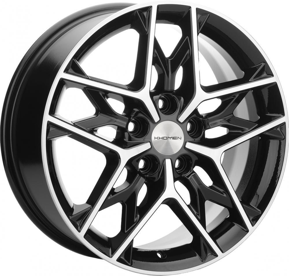 Khomen 1709 7x17 5x108 ET 45 Dia 60.1 (BFP)