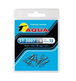 Карабин с вертлюгом для рыбалки SY-3007 №05 (упк. 8 шт.)