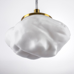 799033 Люстра (Подвес) MERINGE 1х6W (led) G9 ЛАТУНЬ/БЕЛЫЙ