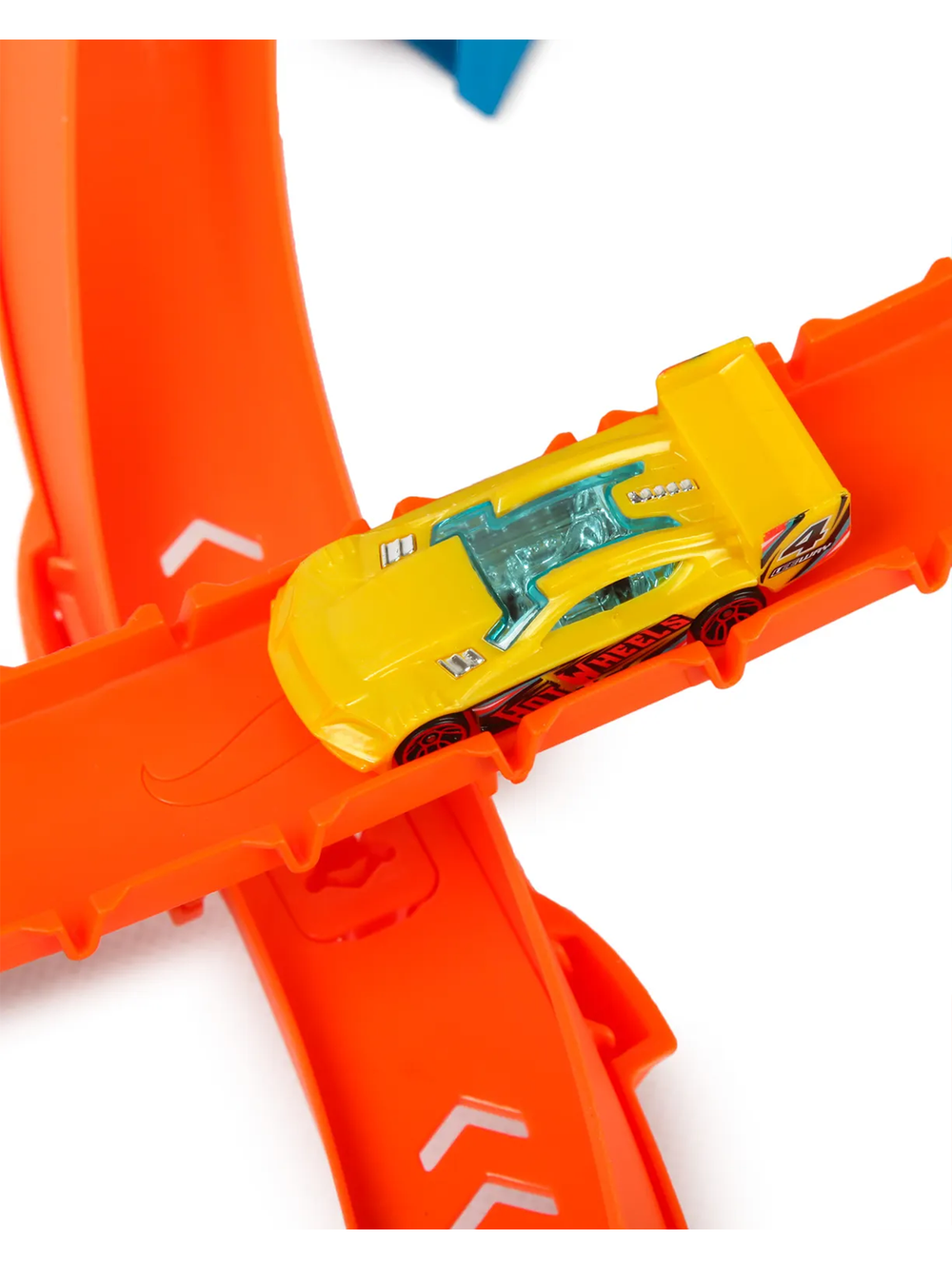 Трек Hot Wheels 3 в 1 с трамплином и мотором JDB49 | Hot Wheels Action 3-in-1 Track Set | моторизированный трек 1:64 5+