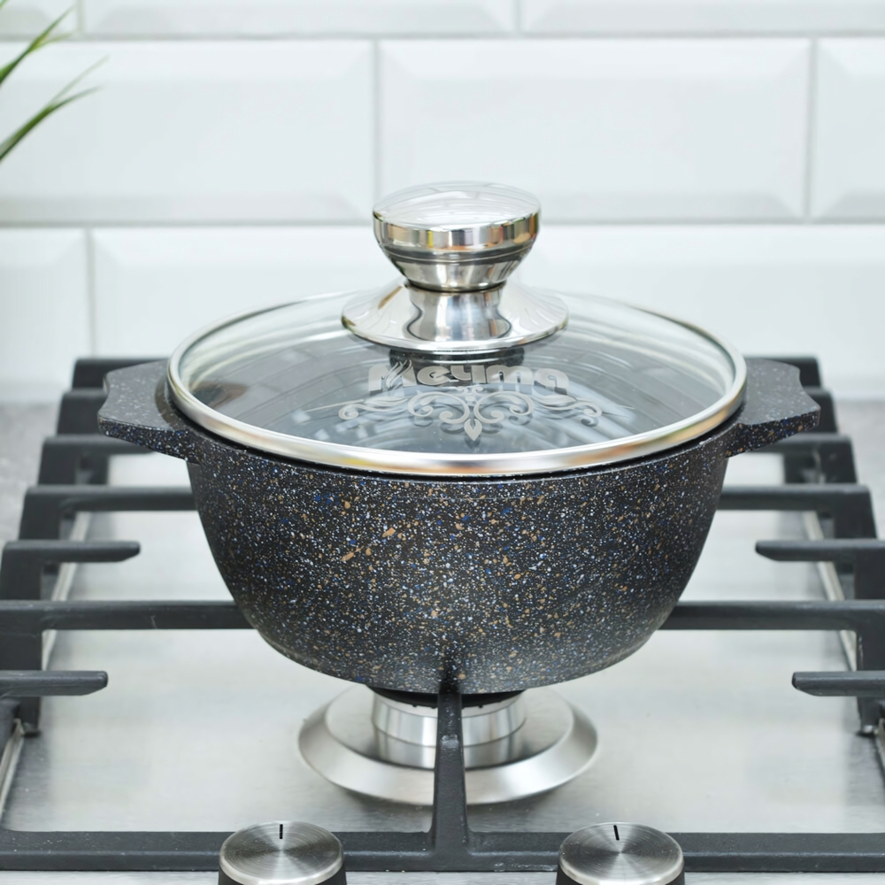 Кастрюля 1л Гранит star