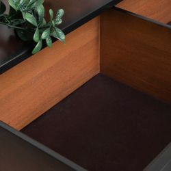 Комод Собака Фрэнки с 3 ящиками Каштан