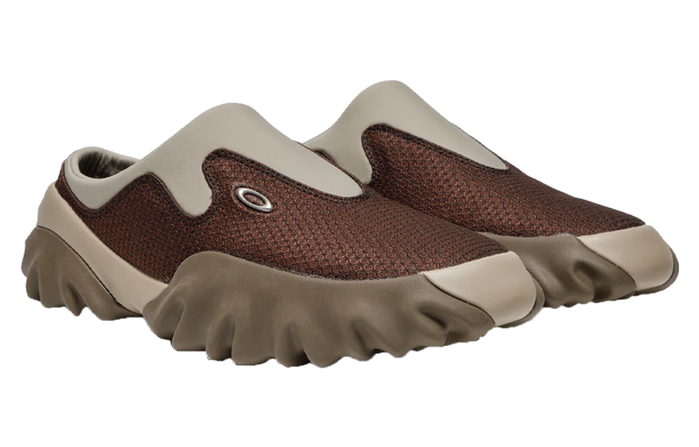 Oakley Factory Team Chop Saw Mule Brain Dead Jacquard Maroon Espresso