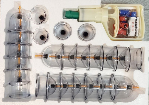 Массажные банки из прочного пластика 24 шт