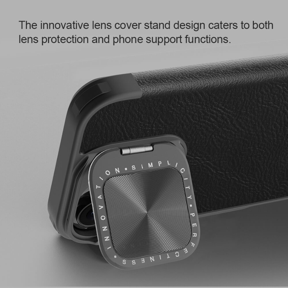Чехол-книжка Nillkin Leather Qin PROP для iPhone 16