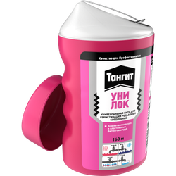 Нить для герметизации Тангит 3002912 Уни-Лок 160 м в шоу-боксе | Тангит