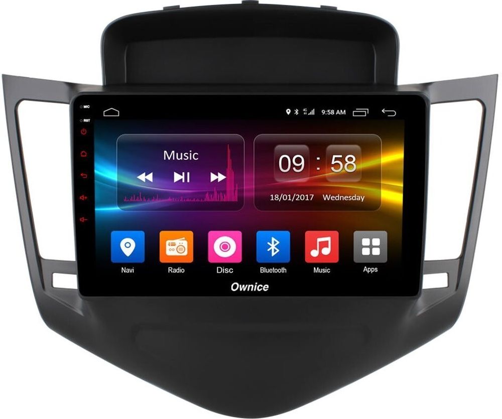 Магнитола для Chevrolet Cruze 2009-2012 - Carmedia OL-9222 QLed, Android 12, TS10, CarPlay, 4G SIM-слот