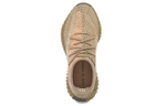 Adidas originals Yeezy Boost 350 V2 Angel Sand Taupe shock absorption non-slip low-cut sports casual shoes men and women with the same dirty orange shoelace reflective version