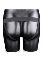 Синий страпон-фаллопротез со спиралевидной фактурой - 20,6 см.