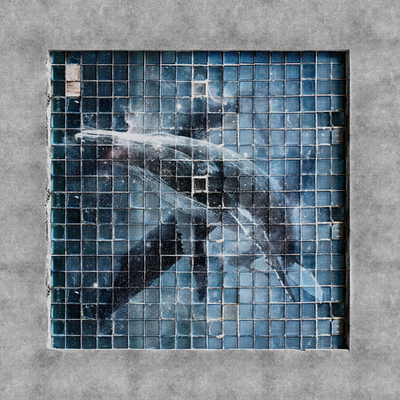 Дизайнерские обои Factura BLUE WHALE