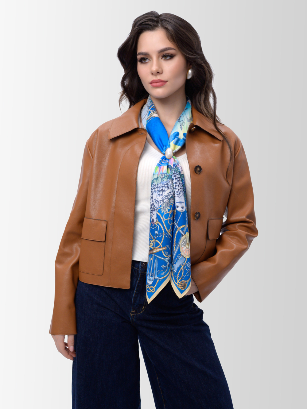 Платок «Мурман» 100% шелк