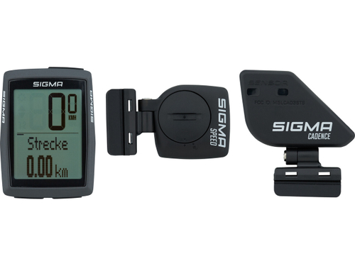 Велокомпьютер BC 14.0 WL STS CAD 14 функций, БЕСПРОВОДНОЙ с датчиком каденса, черный SIGMA NEW