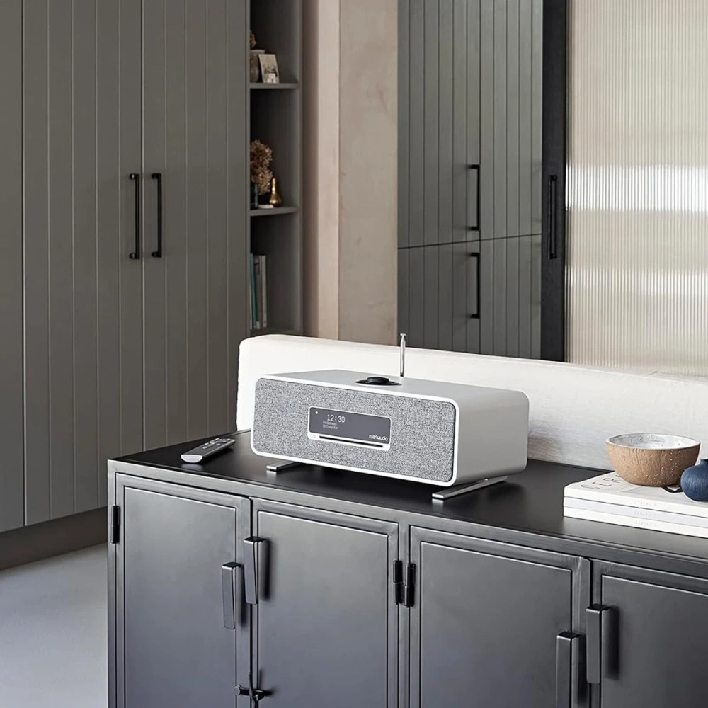 Ruark R3S Soft Grey — комбинированная стереосистема с CD, радио и стримингом