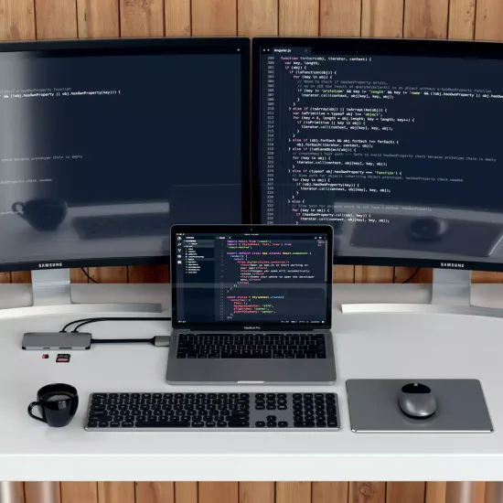 USB-хаб Satechi Type-C Dual Multimedia Adapter для Macbook