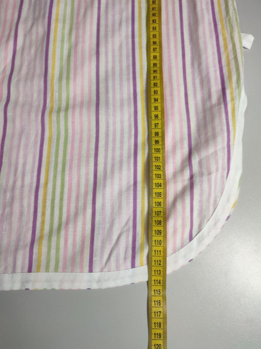 Платье в нежную полоску, визуально 40/42 размер