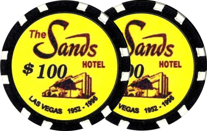 Fantasy Sands Hotel $100 chip