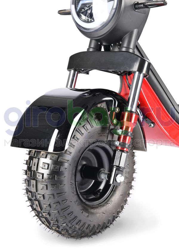 Электроскутер WHITE SIBERIA TRIKE MINI 1500W - Черный фото №14