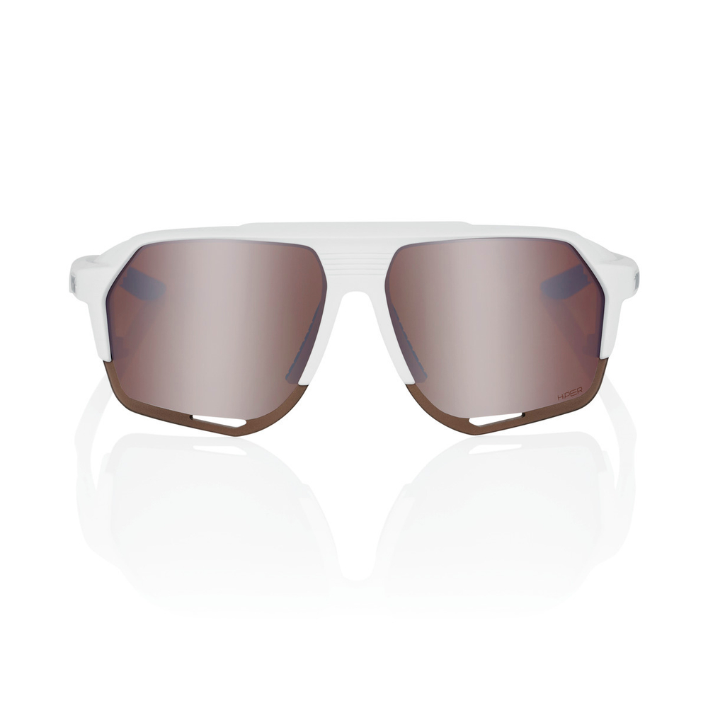Спортивные очки 100% Norvik / Soft Tact White / HiPER Silver Mirror Lens