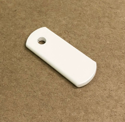 Нижний грузик французских штор 30г (белый, черный)