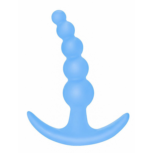 Голубая анальная пробка 11,5см Lola Games First Time Bubbles Anal Plug 5001-02lola