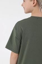 Фуфайка (футболка) для мальчика  Леон-3 Виотекс ХАКИ