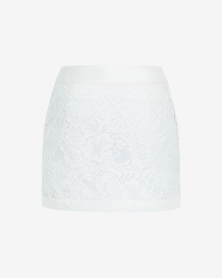 Юбка мини из кружева