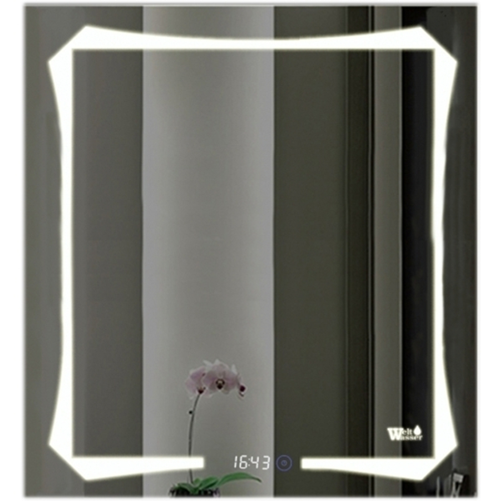 Зеркало WeltWasser Otto 60x80 с подсветкой и динамиками 10000000969 Хром