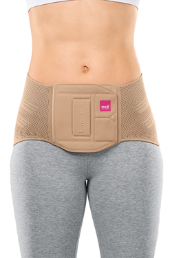 Поясничный бандаж LUMBAMED PLUS женский с массажной вставкой Vario-Flex.