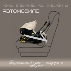 Коляска-автокресло BubaGO Mirco 4в1