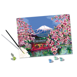 Ravensburger - CreArt Книга для рисования Цветение сакуры в Японии 201778 / артикул   201778  / GTIN 4005556201778