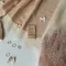 Кружево реснички беж светлый/шампань (22*300 см)