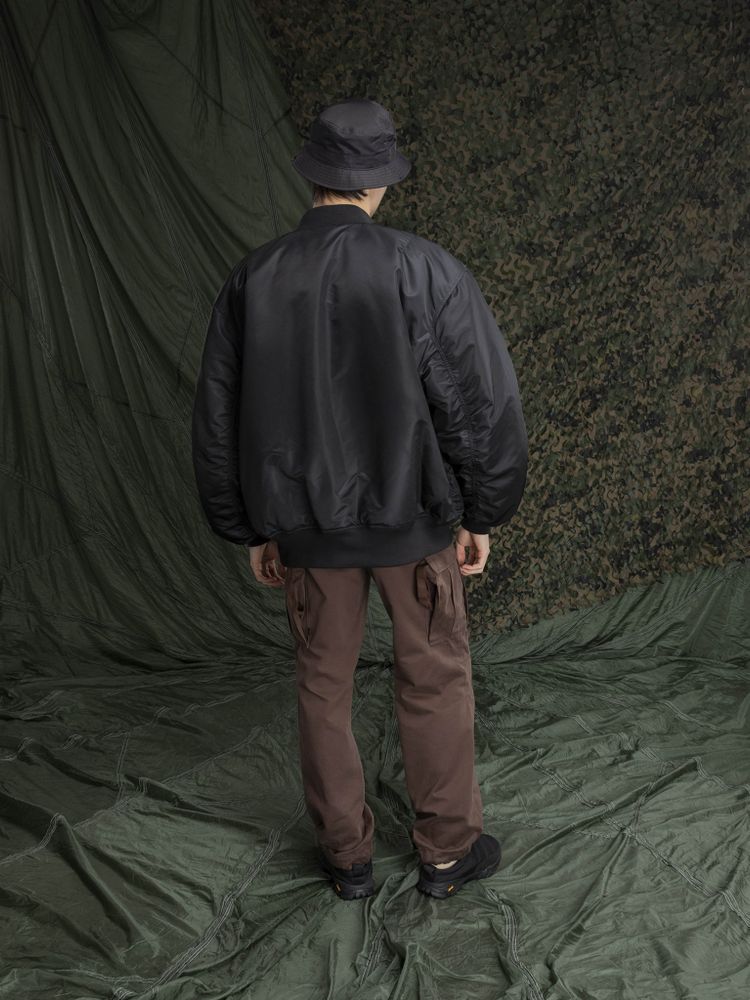 Бомбер Alpha Industries MA-1 Blood Chit Gen ll Черный